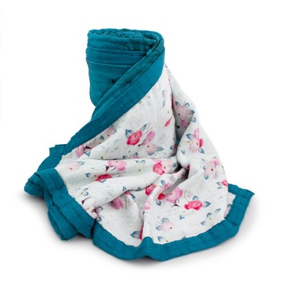 Kanga Care Serene Premium Viscose of Bamboo Muslin Reversible Double Layer Reversible Blanket