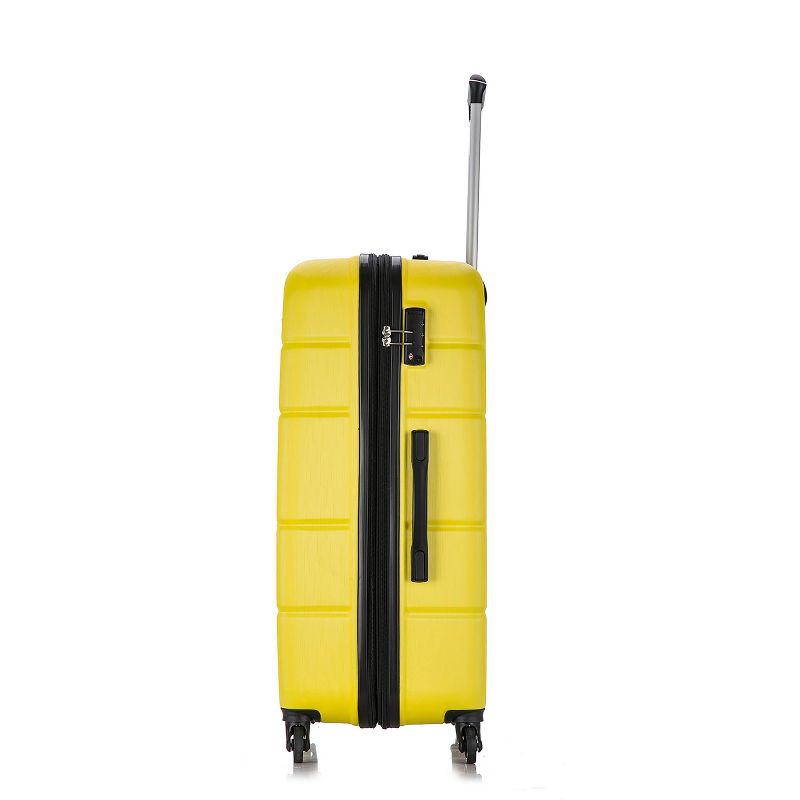 DUKAP Rodez Lightweight Hardside Carry On Spinner Suitcase, 4 of 12