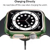 Worryfree Gadgets Bumper Case with Screen Protector for Apple Watch 38mm, White/Silver - 4 of 4