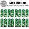 Big Dot of Happiness St. Patrick's Day - Saint Paddy's Day Party Favor Kids Stickers - 16 Sheets - 256 Stickers - image 2 of 4