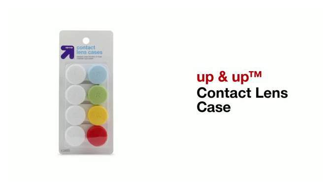 Contact Lens Case - up & up™, 2 of 8, play video