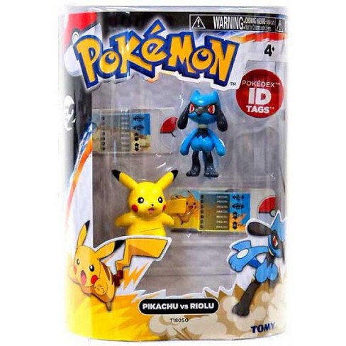 Pokemon Black And White Basic Pikachu Vs Riolu Figure 2 Pack