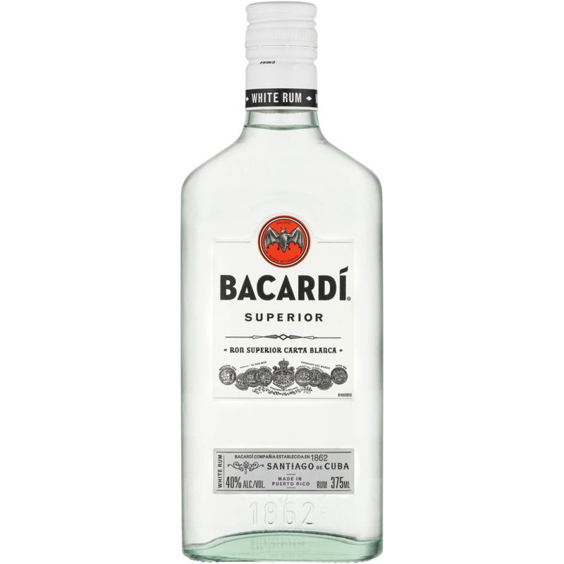 Bacardi Superior White Rum - 375ml Bottle, 1 of 9