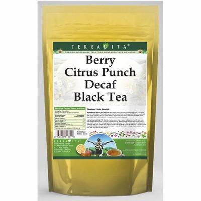 TerraVita Berry Citrus Punch Decaf Black Tea (50 tea bags, ZIN: 545137, 1-Pack)