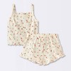 Baby Girls' Tank Top & Ruffle Shorts Set - Cloud Island™ - 2 of 4
