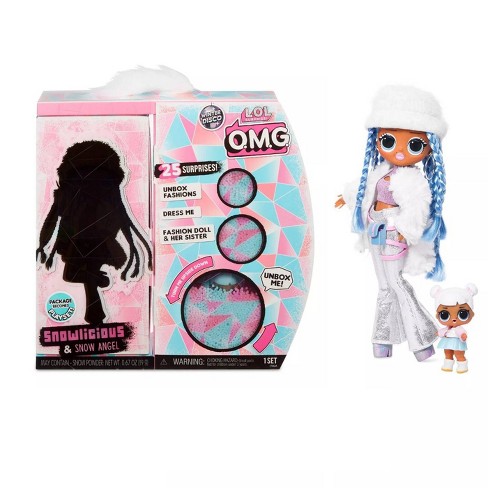 Lol Surprise O.m.g. Winter Disco Snowlicious Fashion Doll & Sister : Target