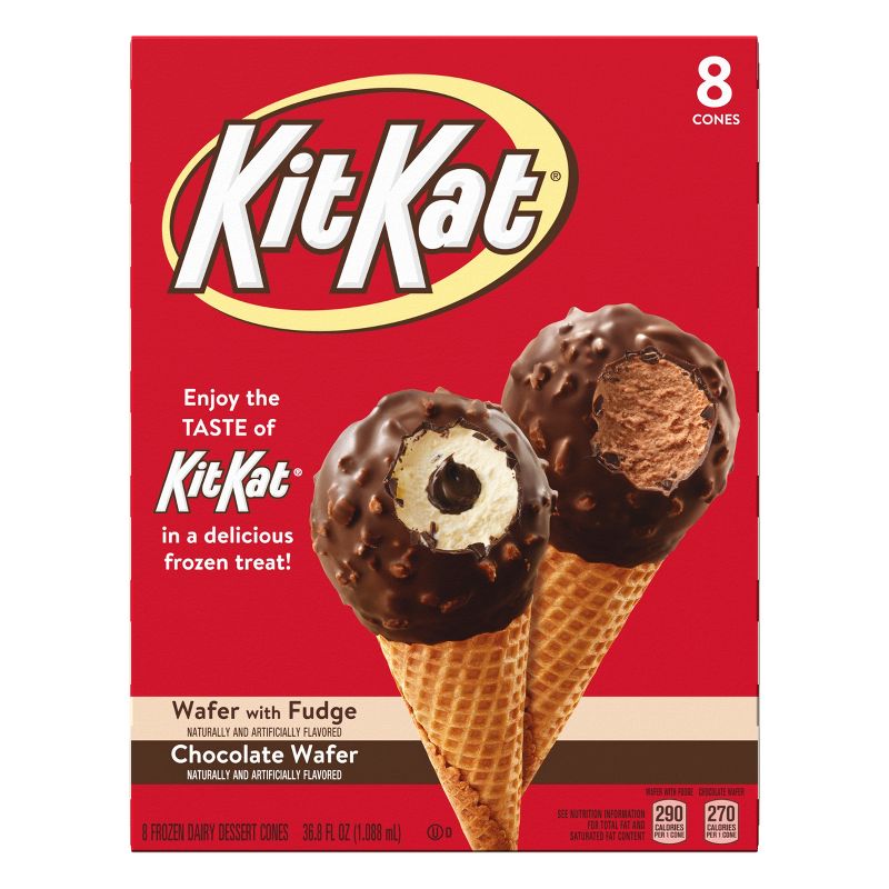 Kit-Kat Ice Cream Cone - 8ct/36.8 fl oz, 3 of 11