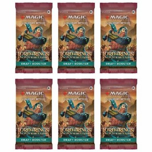 Magic the Gathering 6 Packs MTG Draft Booster Pack Lot MTG Lord of the Rings Tales of the Middle-Earth - 1 of 1