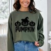 Simply Sage Market Women's Graphic Sweatshirt Pumpkin Trio - 2 of 4