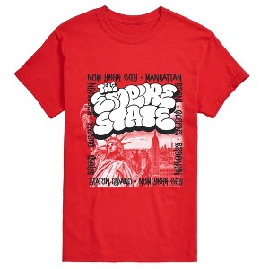 Men's Instant Message The Empire State NY Short Sleeve Graphic T
