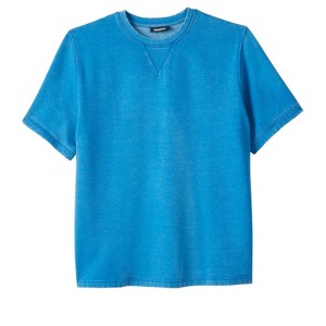 KingSize Men's Big & Tall Short-Sleeve Fleece Sweatshirt - 1 of 4