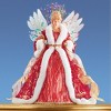 Collections Etc Color-Changing Fiber-Optic Holiday Red Angel Decoration 10.25 X 6 X 16.75 - image 2 of 2