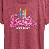 Women's - Barbie - Let's Party Short Sleeve Graphic T-Shirt - 2 of 4