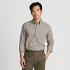 Lands' End Men's Tailored Fit No Iron Twill Long Sleeve Shirt - 4 of 4