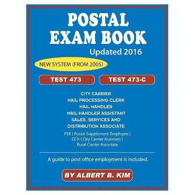 Postal Exam Book - by  Albert Kim (Paperback)