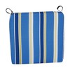Blazing Needles, 20-inch by 19-inch Patterned Outdoor Chair Cushions (Set of 2) - 2 of 2