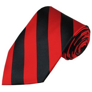 Men's 3.25 W And 58 L Inch With 0.75 Inch Stripe Width College Stripe Woven Necktie - 1 of 3