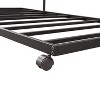 NicBex Twin Size Wooden Upholstered Daybed, Modern Sofa Bed Frame with 2 Drawers and Slat Support for Living Room, Bedroom - 4 of 4