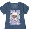 - LOL Surprise! - Winter Dolls Graphic Short Sleeve Fleece Dress - 2 of 4