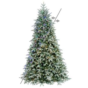 Vickerman Frosted Albany Spruce Artificial Christmas Tree