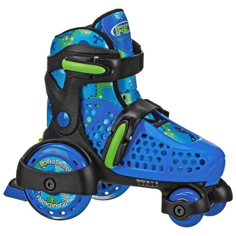 Chicago Skates Training Kids' Roller Skate Combo Set - Black/Blue (S)