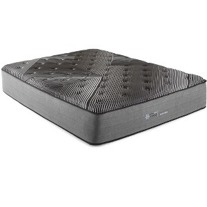 Vynxaria USA-Made Hybrid Mattress Ice Cover (Body Heat-Removing), 1" Copper/Gel/Silver/Graphite Elate Visco Foam - 1 of 4