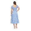 August Sky Women's Smocked Floral Midi Dress - 2 of 4