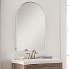 NicBex Bathroom Mirror,Arched Vanity Mirror with Metal Framed,Bathroom Mirror for Over Sink,Wall Mirror for Bathroom,Living Room,Bedroom - 2 of 4