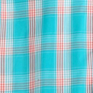 aqua plaid