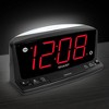 Sharp LED Night Light Alarm Clock - image 3 of 3