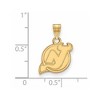 Black Bow Jewelry 14k Yellow Gold New Jersey Devils NHL Small Pendant - 2 of 3