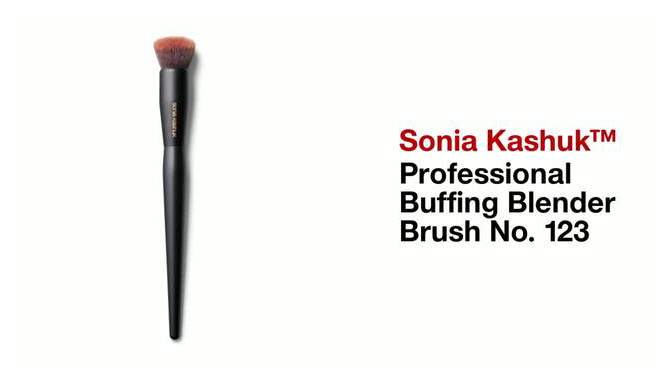 Sonia Kashuk&#8482; Professional Buffing Blender Brush No. 123, 2 of 9, play video