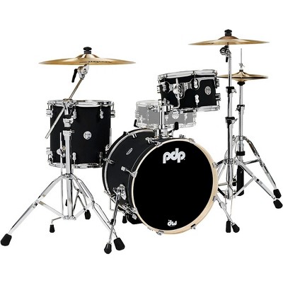 PDP by DW Concept Maple 3-Piece Bop Shell Pack Satin Black