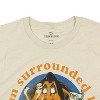 Seven Times Six Disney The Lion King Shirt Men's Scar I'm Surrounded By Idiots Short Sleeve Tee Beige - 3 of 4