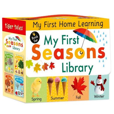 My First Seasons Library - (My First Home Learning) by  Lauren Crisp (Mixed Media Product)