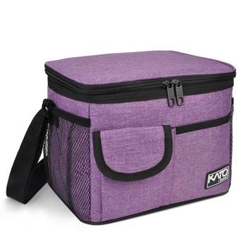 Tirrinia Lunch Bag, Insulated Leakproof Thermal Reusable Lunch Box with 4 Pockets for Adult, Lunch Bag Cooler Tote for Office Work Picnic