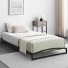 homfan Bed Frame Low Profile, Metal Platform Bed Frame, Mattress Foundation, No Box Spring Needed - 4 of 4