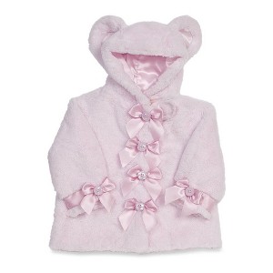 Bearington Bearington Baby Pink Huggie Bear Coat (12-24 Months) - 1 of 1
