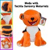 MEAVIA TAT The Weighted Sensory Tiger Plush, Stuffed Toy Designed by Autistic Child Artist Tiger Villec - 4 of 4