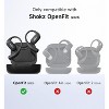 SURITCH for SHOKZ OpenFit Case Cover, Shockproof Magnetic Cases Wireless Bluetooth Headphones, Protective Cover with Magnetic Lid Lock - 2 of 3