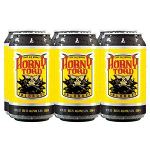 COOP Ale Works Toad Blonde Ale Beer - 6pk/12 fl oz Cans - 1 of 2