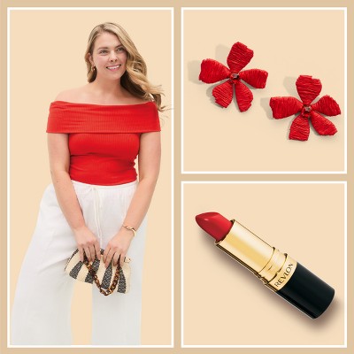 Pops of red are taking over summer style.