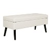 VYNXARIA Storage Bench with Storage Bench for Bedroom End of Bed Bench Foot of Bed Bench Entryway Bench Storage Ottoman Bench - 3 of 4