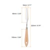 Unique Bargains Stainless Steel Flexible Pointy Wood Handle Painting Mixing Knife 4 Pcs - 2 of 4