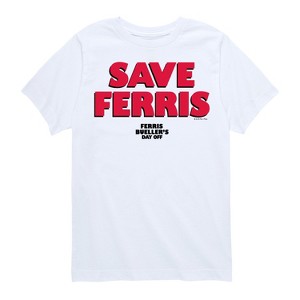 Boys' - Ferris Bueller's Day Off - Save Ferris Short Sleeve Graphic T-Shirt - 1 of 4