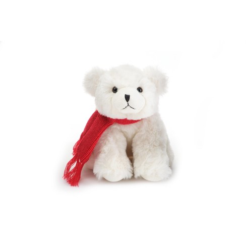  Snuggle Stuffs Plush Winter White Arctic Polar Bear, 16 : Toys  & Games