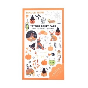 Daydream Society - Trick or Treat Street Halloween Tattoos - Party Pack of 2 Sheets - 1 of 3