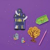 Halloween Craft Glow Haunted House Gem Art Scene Kit - Mondo Llama™ - 3 of 4
