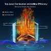 Bestier 19" Smokeless Fire Pit with Removable Ash Pan for Outside, Stainless Steel Outdoor Fireplace, Wood Burning Fire Pits for Camping, Bonfire - 2 of 4