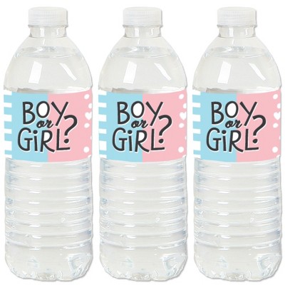 Big Dot Of Happiness It's A Boy - Blue Baby Shower Water Bottle Sticker  Labels - Set Of 20 : Target